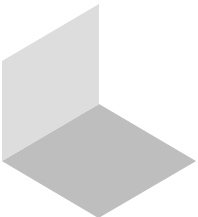 white C quadrat studio cube logo